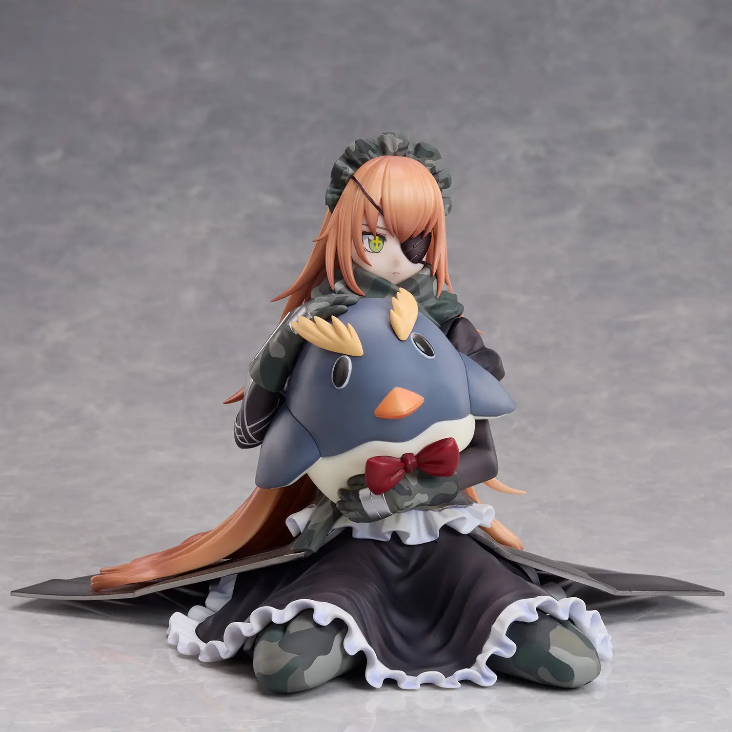 Figurine CZ2128 Delta d'Overlord par Union Creative, échelle 1/6, tenue de combat-maid avec peluche